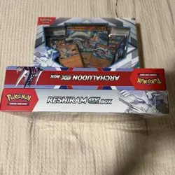 Pokemon Reshiram EX & Archaludon EX Collection Box Bundle Target Black Friday - Image 1