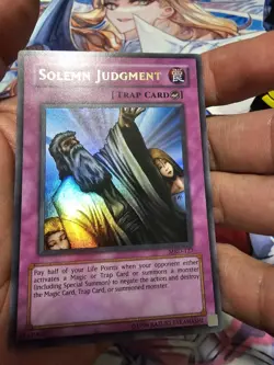 Yugioh Solemn Judgment MRD-127 Unlimited Holo Bleed Near Mint - Image 5