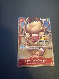 One Piece TCG Tony Tony Chopper CS 25-26 Celebration Pack Championship OP04-010 - Image 2