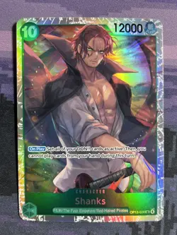Shanks (028) OP13-028 SR One Piece Carrying On His Will Foil Near Mint NM - Image 1