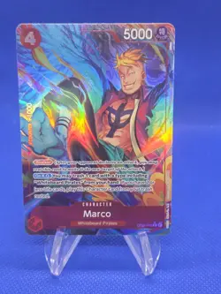 One Piece Premium Booster The Best PRB-01 Marco OP02-018 Alternate Alt Art NM - Image 1