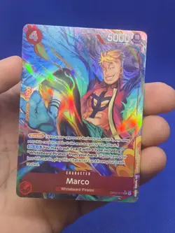 One Piece Premium Booster The Best PRB-01 Marco OP02-018 Alternate Alt Art NM - Image 2