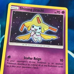 Shining Jirachi - 42/73 - Shiny Rare Holo Shining Legends - Pokemon Card - LP - Image 2