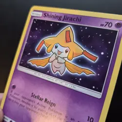 Pokemon Card - Shining Jirachi 42/73 Shining Legends Holo - M/NM - Image 2