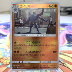 Machamp 018/024 Reverse Holo smP2 Japanese Pokemon Card ~ MP - Image 1