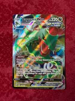 Pokemon TCG Rayquaza VMAX Ultra Rare 101/159, Crown Zenith (NM) - Image 1