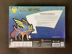 Pokemon TCG - Celebrations Zacian LV. X Deluxe Pin Collection Box Factory Sealed - Image 2