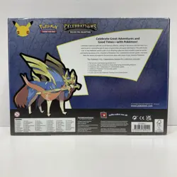 Pokemon TCG - Celebrations Zacian LV. X Deluxe Pin Collection Box Factory Sealed - Image 2