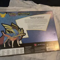 Pokemon TCG Celebrations Zacian LV. X Deluxe Pin Collection Box Factory Sealed - Image 2