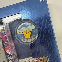 Pokemon TCG Celebrations Zacian LV. X Deluxe Pin Collection Box Factory Sealed - Image 4