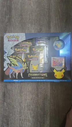 Pokemon TCG Celebrations Zacian LV. X Deluxe Pin Collection Box Factory Sealed - Image 2