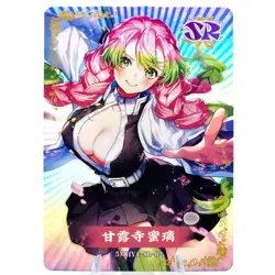 Mitsuri SR - Demon Slayer - Goddess Story Anime Waifu Trading Card - Image 1
