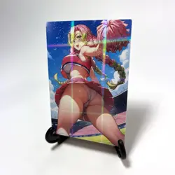 Demon Slayer Mitsuri Kanroji Sexy Anime Waifu Girl Doujin Goddess Story Art Card - Image 2