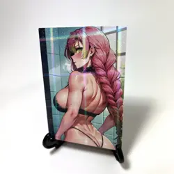 Demon Slayer Mitsuri Kanroji Sexy Anime Waifu Girl Doujin Goddess Story Art Card - Image 2