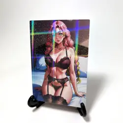 Demon Slayer Mitsuri Kanroji Sexy Lingerie Anime Waifu Girl Goddess Story Card - Image 2