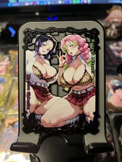 Goddess Story Metal Card Serialized Anime Waifu Mitsuri Shinibu Demon Slayer - Image 1