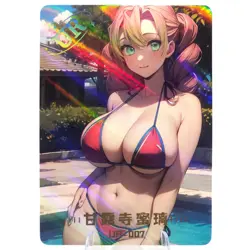Mitsuri UR - Demon Slayer - Goddess Story Anime Waifu Trading Card - Image 1