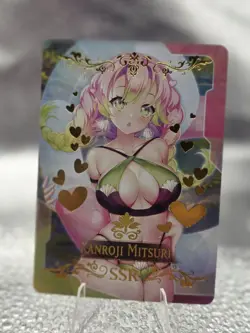 Kanrozi Mitsuri Demon Slayer Goddess Story Anime Waifu Card Swimsuit Foil Card - Image 1