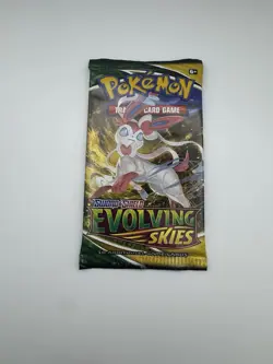 Pokemon TCG Sword & Shield Evolving Skies Booster Pack Factory Sealed! 820650808777 - Image 1
