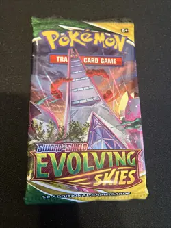 Pokemon TCG Sword & Shield Evolving Skies Booster Pack New Sealed 820650808777 - Image 2