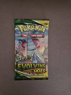 Pokemon TCG Sword & Shield Evolving Skies Loose Booster Pack - BRAND NEW Sealed 820650808777 - Image 1