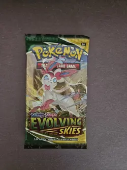 Pokemon TCG Sword & Shield Evolving Skies Loose Booster Pack - BRAND NEW Sealed 820650808777 - Image 3