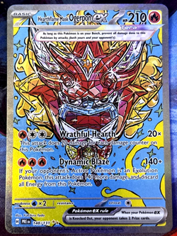 Pokemon TCG Hearthflame Mask Ogerpon ex 148/131 Sv: Prismatic Evolutions SIR - Image 1