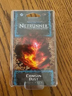 FFG Android Netrunner LCG Data Pack - Unopened - Crimson Dust - Image 1