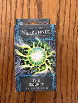 FFG Android Netrunner LCG Data Pack - Unopened - The Source - Image 1