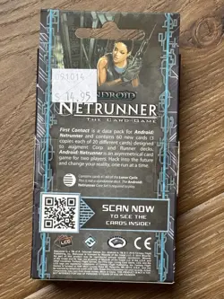 Android Netrunner TCG - Data Pack First Contact - New!! - Image 3