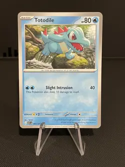 Pokemon Card - Totodile - Ascended Heroes - 041/217 - NM+ IN HAND! - Image 1