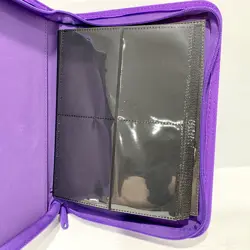 Purple 1st Edition Palms Off Gaming 4 Pocket Binder - Pokemon - One Piece Card - Image 5