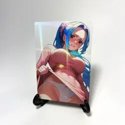 One Piece Nefertari Vivi Sexy Hot Anime Waifu Girl Doujin Goddess Story Art Card - Image 2