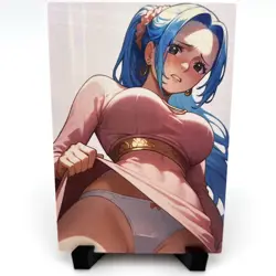 One Piece Nefertari Vivi Sexy Hot Anime Waifu Girl Doujin Goddess Story Art Card - Image 3