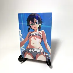 Sword Art Online Sinon Asada Shino Sexy Anime Waifu Girl Goddess Story Art Card - Image 2