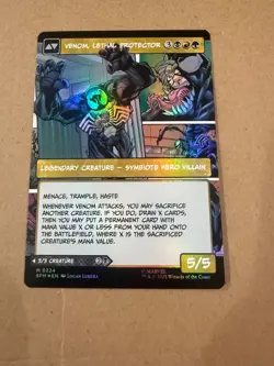 Eddie Brock (0224) (Borderless) Marvel's Spider-Man MTG Foil - Image 2