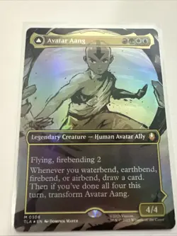 Avatar Aang (Borderless) Avatar: The Last Airbender Foil - Image 1