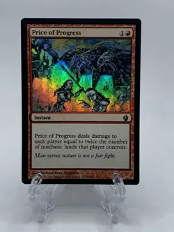 Price of Progress - Premium Deck Series: Fire and Lightning - MTG - Foil - Magic - Image 1