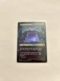 Overgrown Tomb Foil Borderless Shock Land MTG Lorwyn Eclipsed NM/M - Image 2
