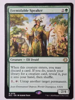 Formidable Speaker - Lorwyn Eclipsed - Regular - Magic: The Gathering - Image 1