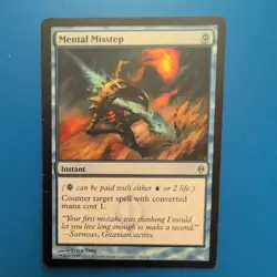 Mental Misstep x1 MTG New Phyrexia Magic Near Mint LP English - Image 1