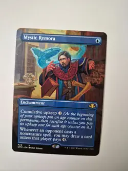 Mystic Remora (Borderless) Dominaria Remastered Regular - Image 1