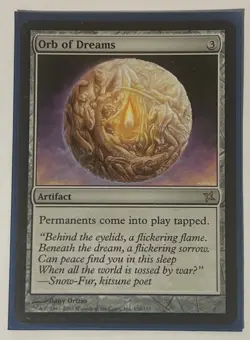 MTG FOIL Italian Orb of Dreams Betrayers of Kamigawa Magic the Gathering - Image 1