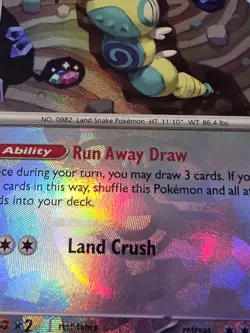 Dudunsparce 080/131 Sv: Prismatic Evolutions Holo TCG Pokemon Master Ball - Image 2