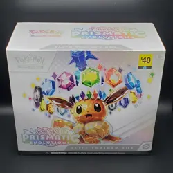 Prismatic Evolutions - Elite Trainer Box (ETB) - Pokemon TCG - New & Sealed #A84 - Image 1