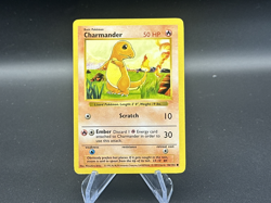 Charmander - Shadowless - 46/102 Base Set - Pokemon TCG - 1999 - Image 1