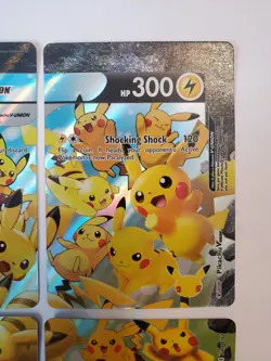 Pokemon Pikachu V-union All Mint Swsh 139, 140, 141, 142 Black Star Promo 2021 - Image 4