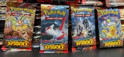 Lot of (400) Pokemon TCG Scarlet & Violet Surging Sparks Booster Packs Sealed - Image 2