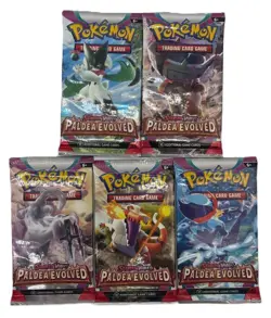 Lot of (400) Pokemon TCG Scarlet & Violet Paldea Evolved Booster Packs Sealed - Image 2