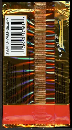 Pokemon TCG Expedition Base Set Booster Pack Sealed " Weight Pack 17.76g " - Image 2